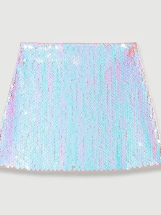 Maje Dresses & Skirts - Maje Jirene Sequined Mini Skirt M Violet